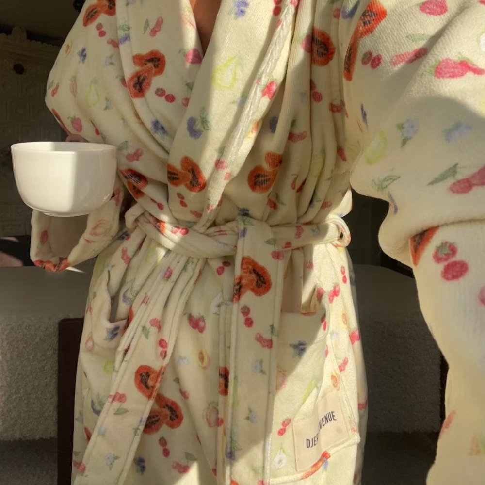 Djerf Ave fruit print robe